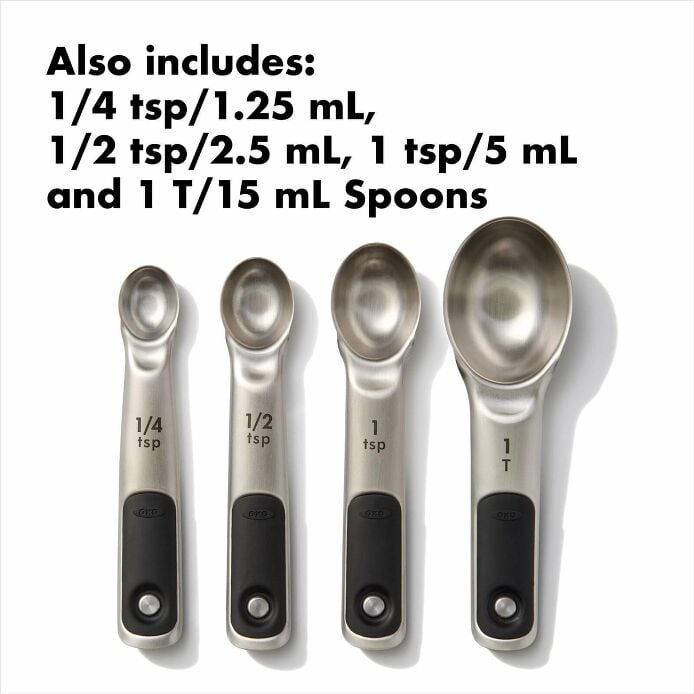 Stainless Steel Measuring Cups and Spoons Set H8