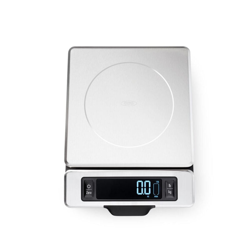 11 lb Stainless Steel Food Scale with Pull out Display K1