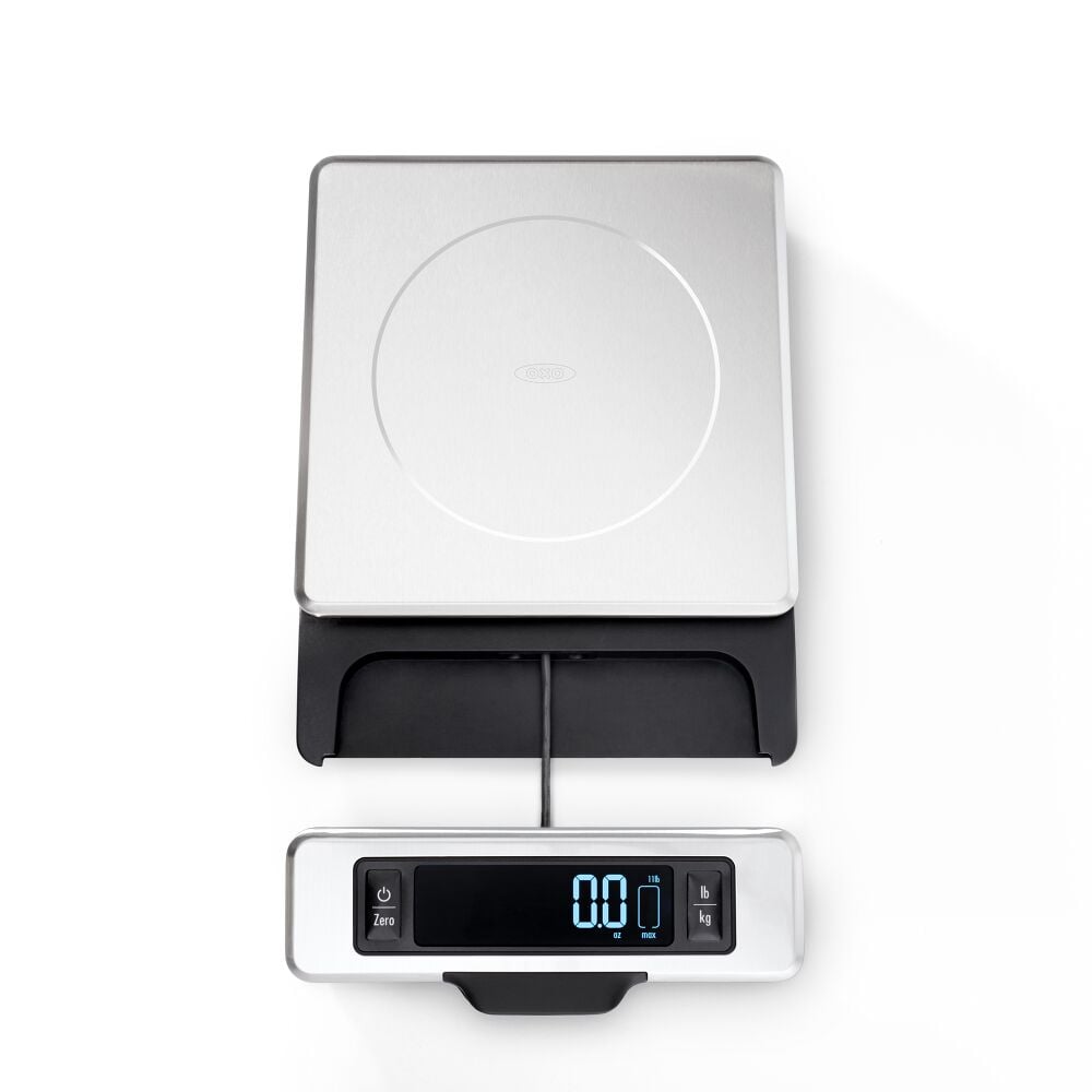 11 lb Stainless Steel Food Scale with Pull out Display K1