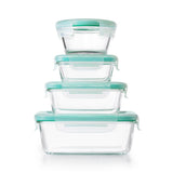 OXO Good Grips 12 Piece Smart Seal Glass Container Set X2