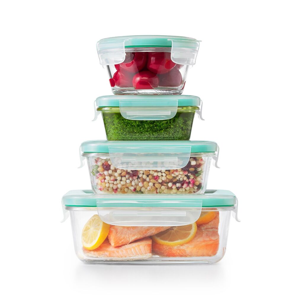 OXO Good Grips 12 Piece Smart Seal Glass Container Set Z8