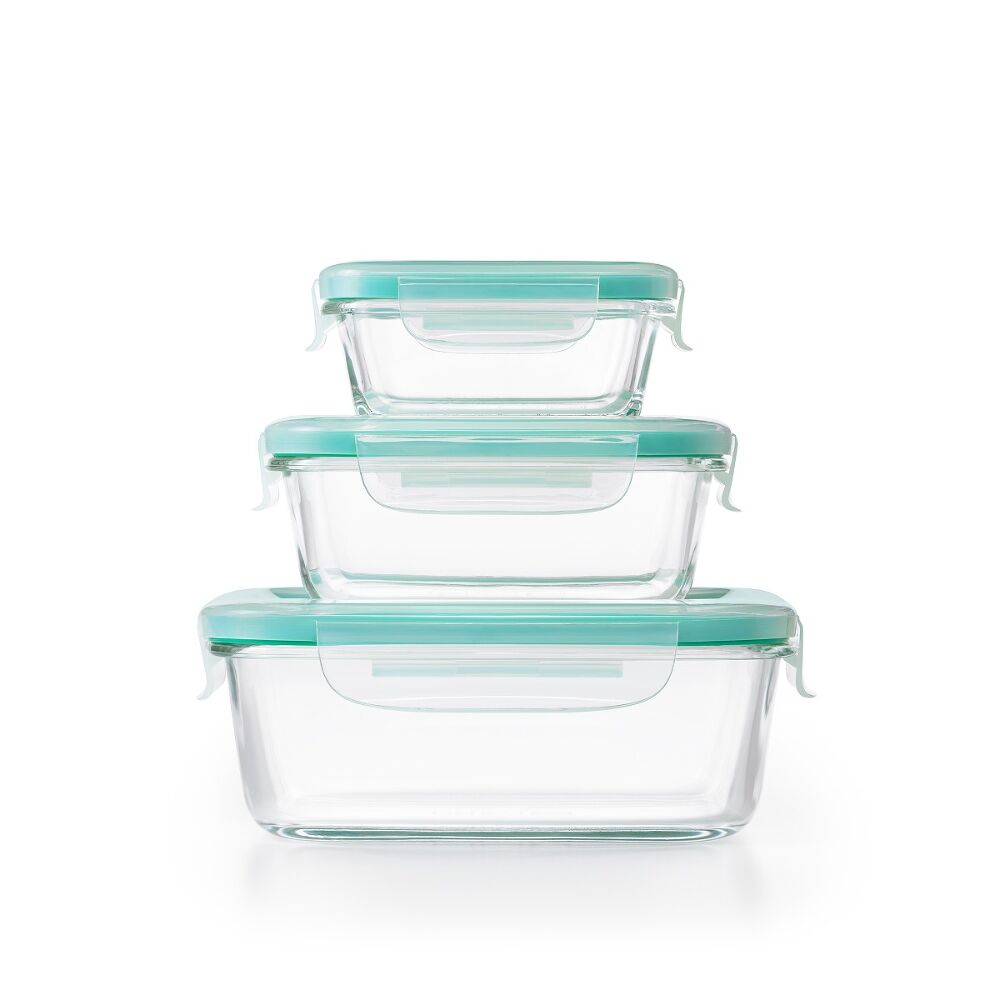 OXO Good Grips 12 Piece Smart Seal Glass Container Set Z8