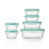 OXO Good Grips 12 Piece Smart Seal Glass Container Set Z8