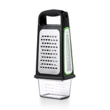 Etched Box Grater With Removable Zester B6