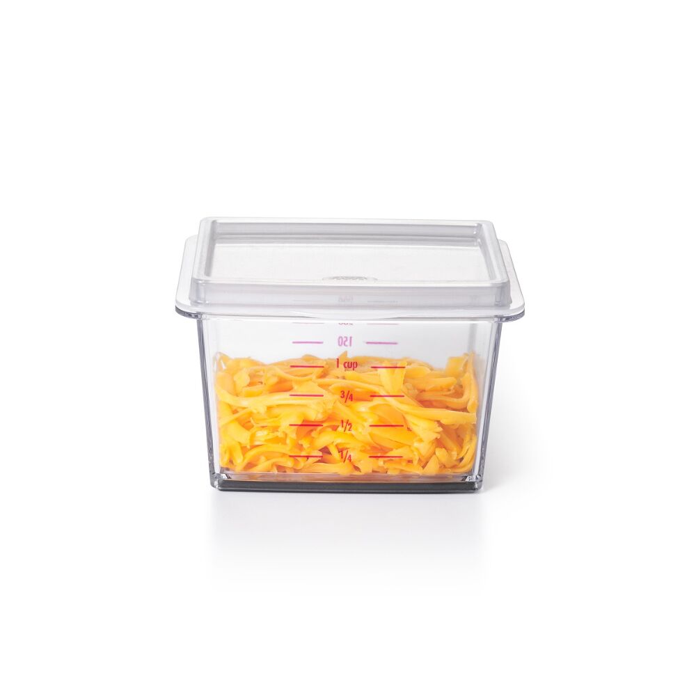 Etched Box Grater With Removable Zester B6