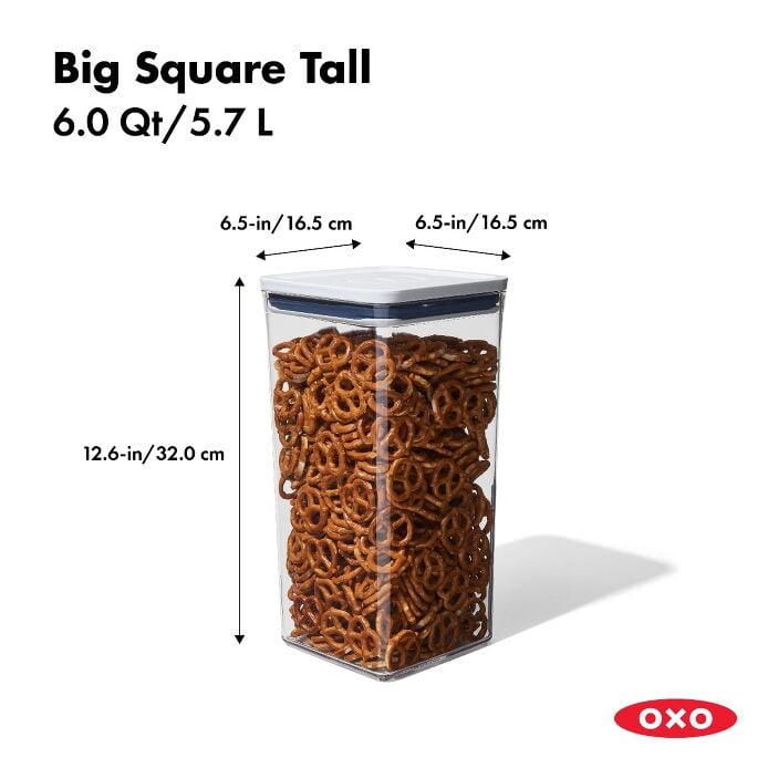 POP Container - Big Square Tall (6.0 Qt.) T1