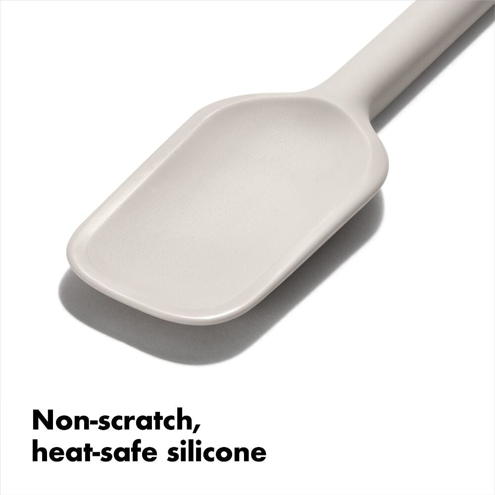 Silicone Spoon Spatula - Oat A9