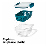 Prep & Go Container with Colander F6