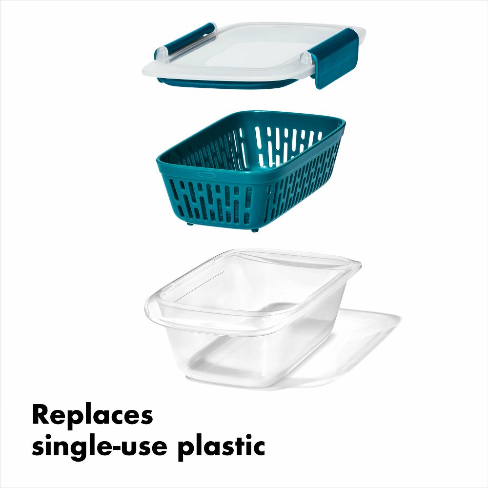 Prep & Go Container with Colander F6