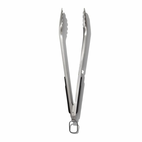 Grilling Tongs with Built-In Bottle Opener J0