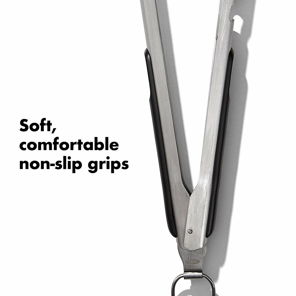 Grilling Tongs with Built-In Bottle Opener J0