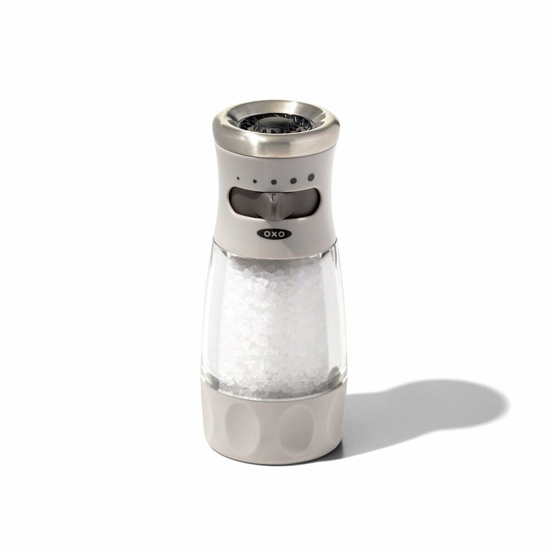 Contoured Mess-Free Salt Grinder O9