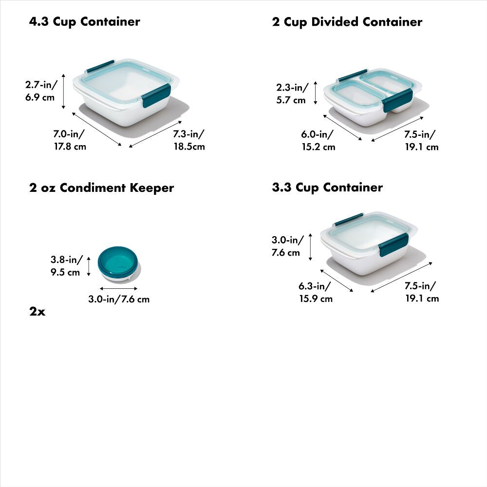 Prep & Go 10-Piece Container Set D0