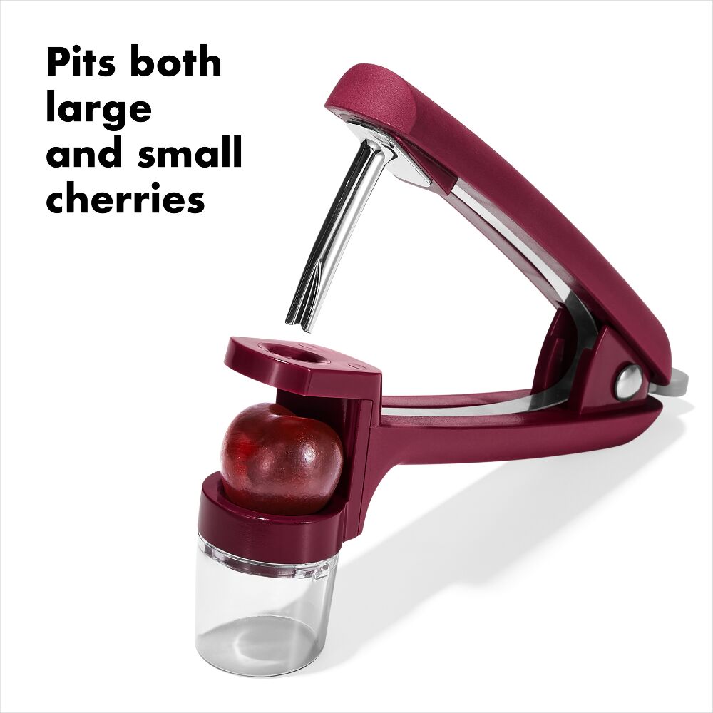OXO Good Grips Cherry & Olive Pitter - Beet S7