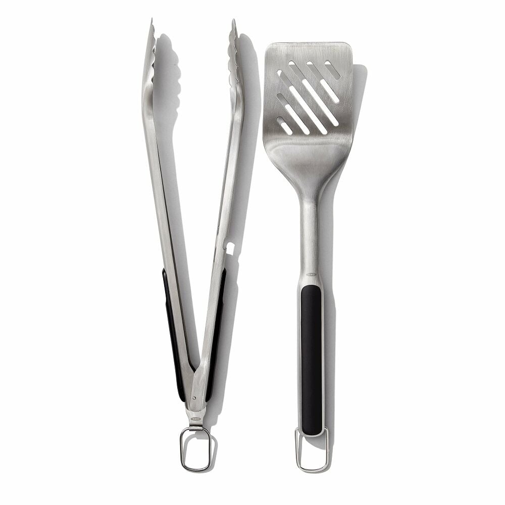 OXO Good Grips Grilling Turner and Tongs Set Z7
