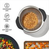 Stainless Steel 3 qt./ 2.8L Colander F9
