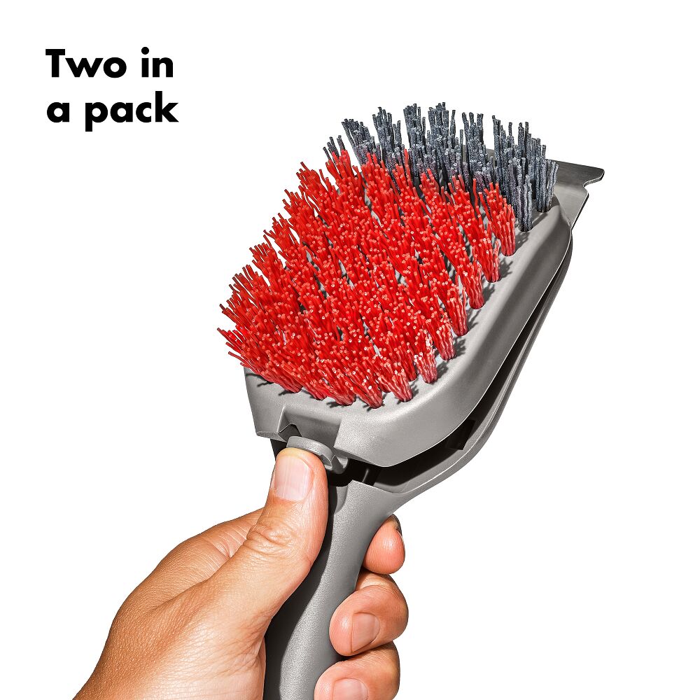 OXO Good Grips Nylon Grill Brush for Cold Cleaning Replacement Heads S6