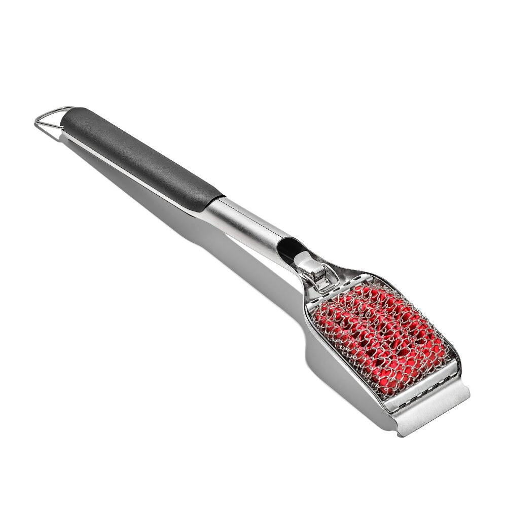 Coiled Grill Brush With Replaceable Head V4
