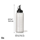 Chef’s Squeeze Bottles – 5-Pack Q0