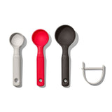 3-Piece Silicone Cookie Scoop Set D9