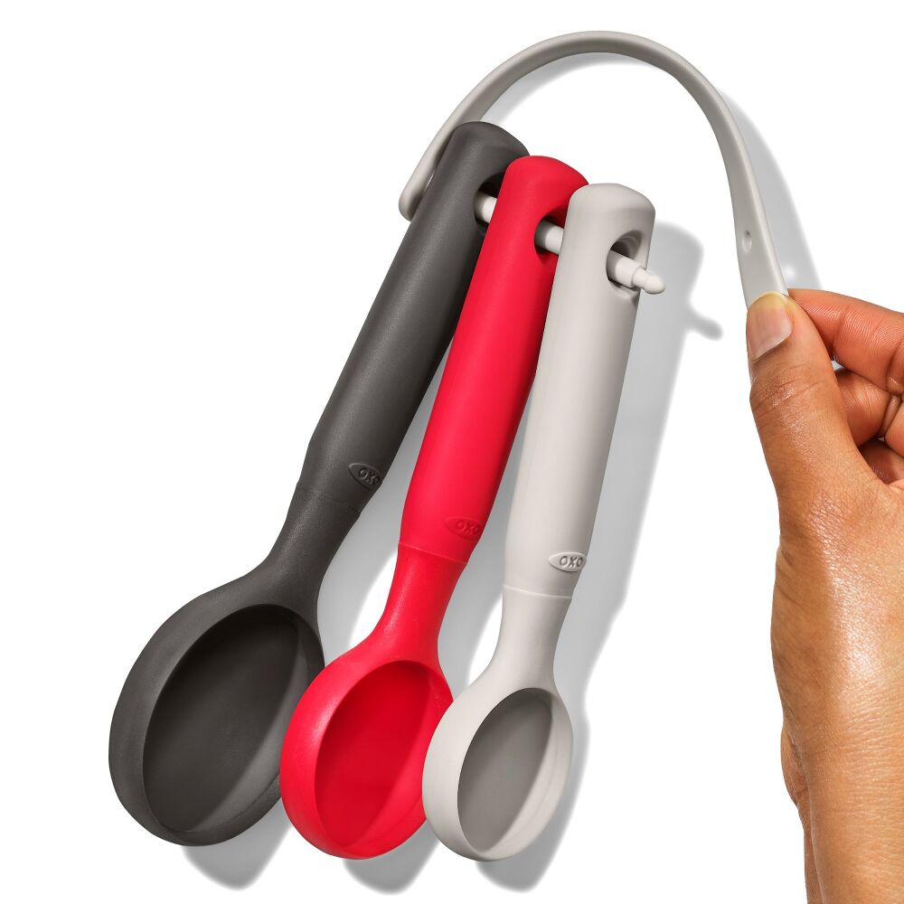 3-Piece Silicone Cookie Scoop Set D9