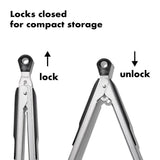 2-Piece Tongs with Nylon Heads Set M0