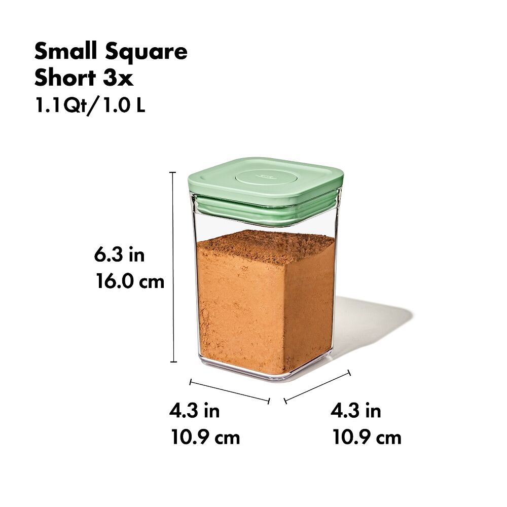 3-Piece POP Container Set with Mini Scoops U7