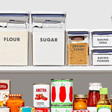 8-Piece Prelabeled Baking POP Container Set D0
