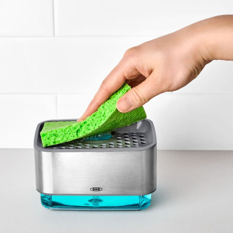 Soap Dispensing Sponge Holder D7