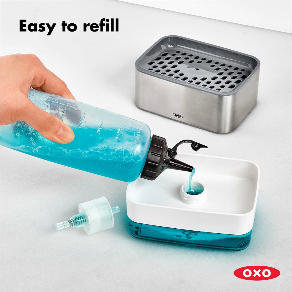 Soap Dispensing Sponge Holder D7