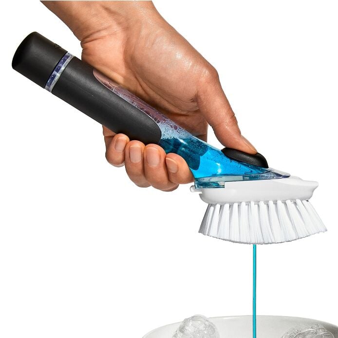 Soap Dispensing Dish Brush F0