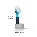 Soap Dispensing Dish Brush Storage Set V5