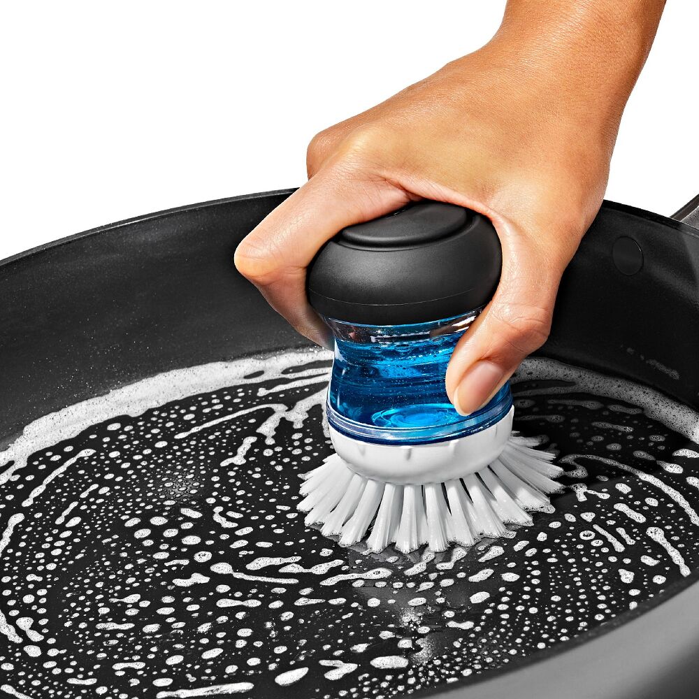 Soap Dispensing Palm Brush Refills 4-Pack A7