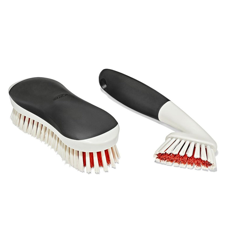 Grout Brush & Heavy Duty Scrub Brush Combo Set E3
