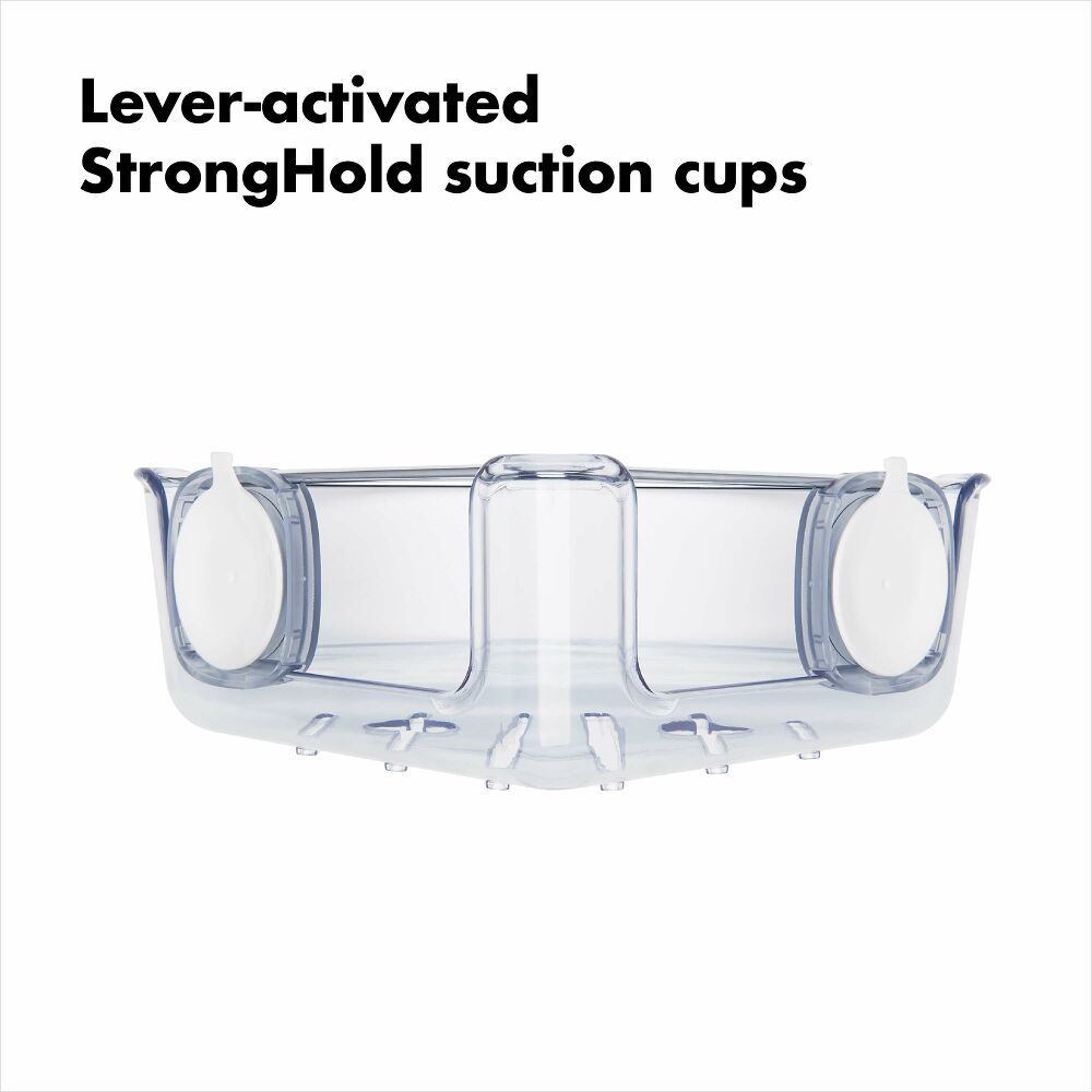 StrongHold™ Suction Corner Basket L6