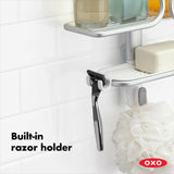 Aluminum 3-Tier Shower Caddy M6