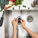 OXO Good Grips 2-In-1 Sink Strainer & Stopper Tray Pack T7