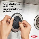 2-in-1 Silicone Sink Strainer with Stopper A0