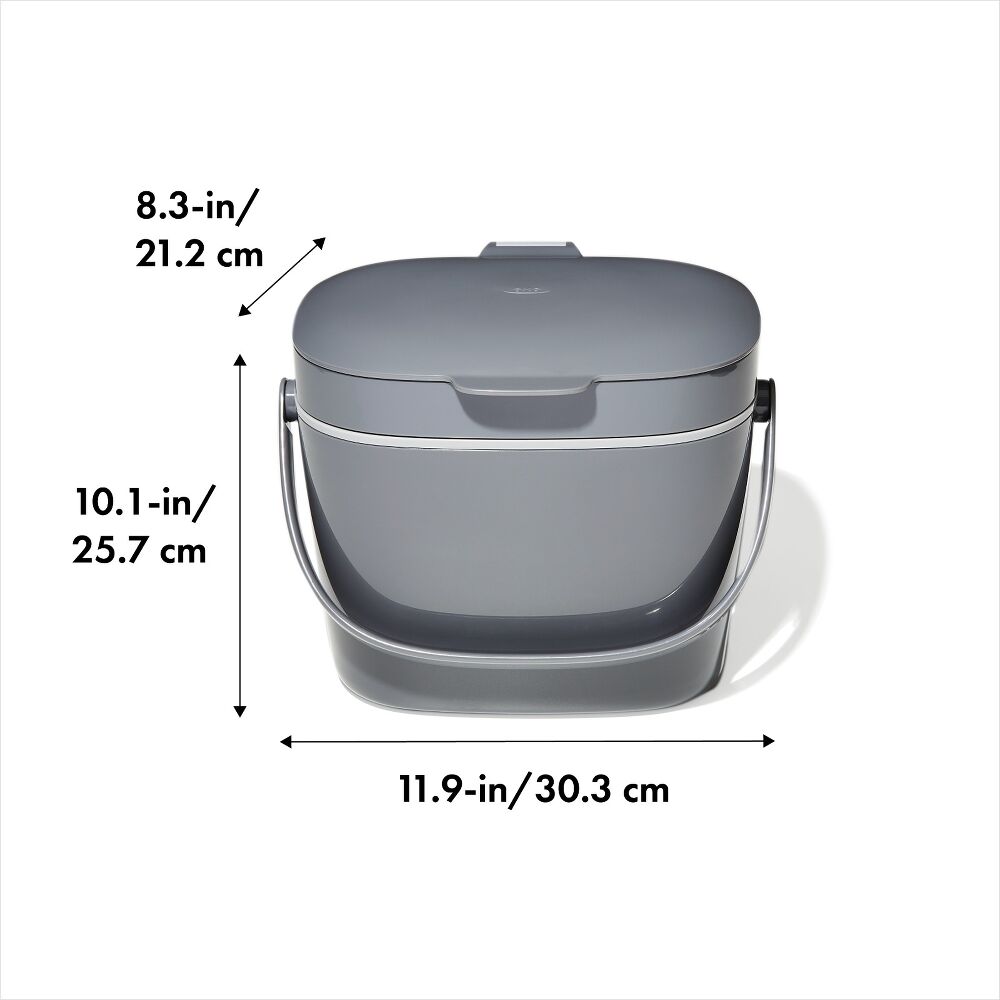Easy-Clean Compost Bin - 1.75 Gal R7