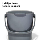 Easy-Clean Compost Bin - 0.75 Gal T0