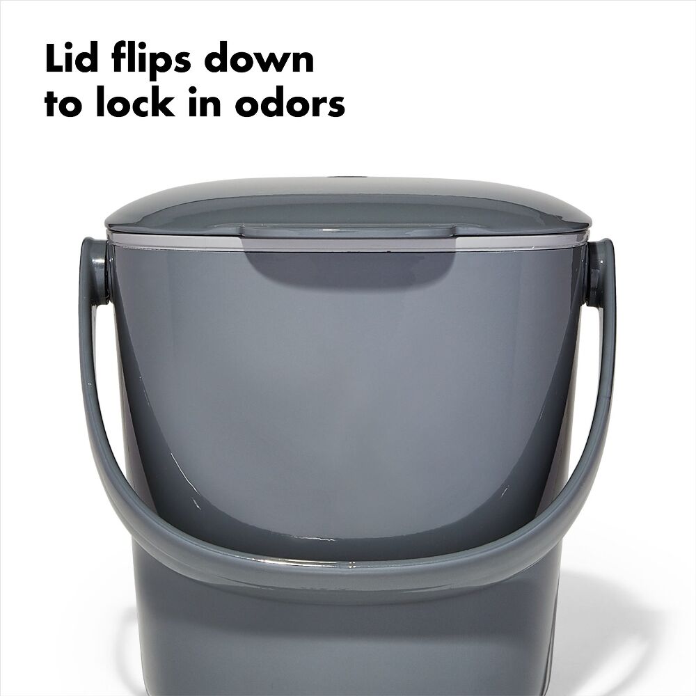 Easy-Clean Compost Bin - 0.75 Gal T0
