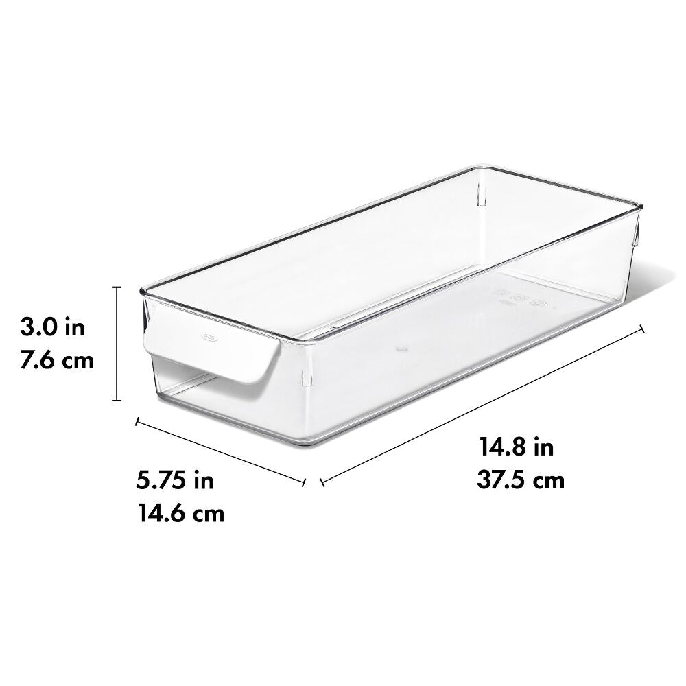 Refrigerator Storage Bin 5 In X 14 In N8