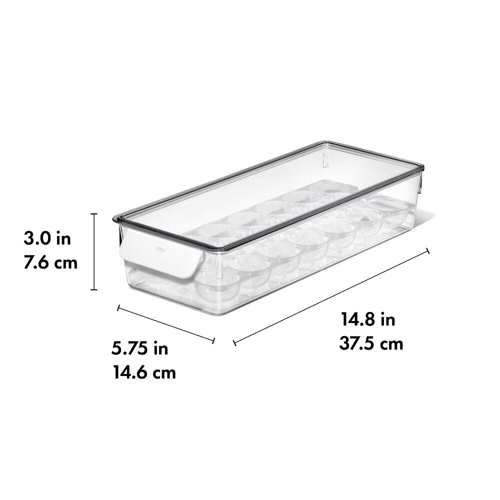 Refrigerator Egg Bin With Removable Tray Q0