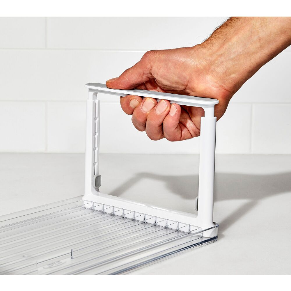 Adjustable Refrigerator Shelf Riser H4