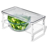 Adjustable Refrigerator Shelf Riser U4