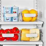 4 Piece Refrigerator Storage Bin Starter Set H8