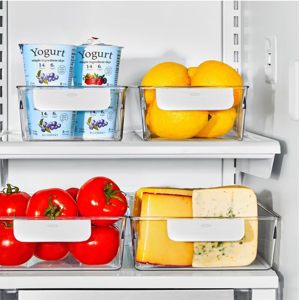 4 Piece Refrigerator Storage Bin Starter Set H8