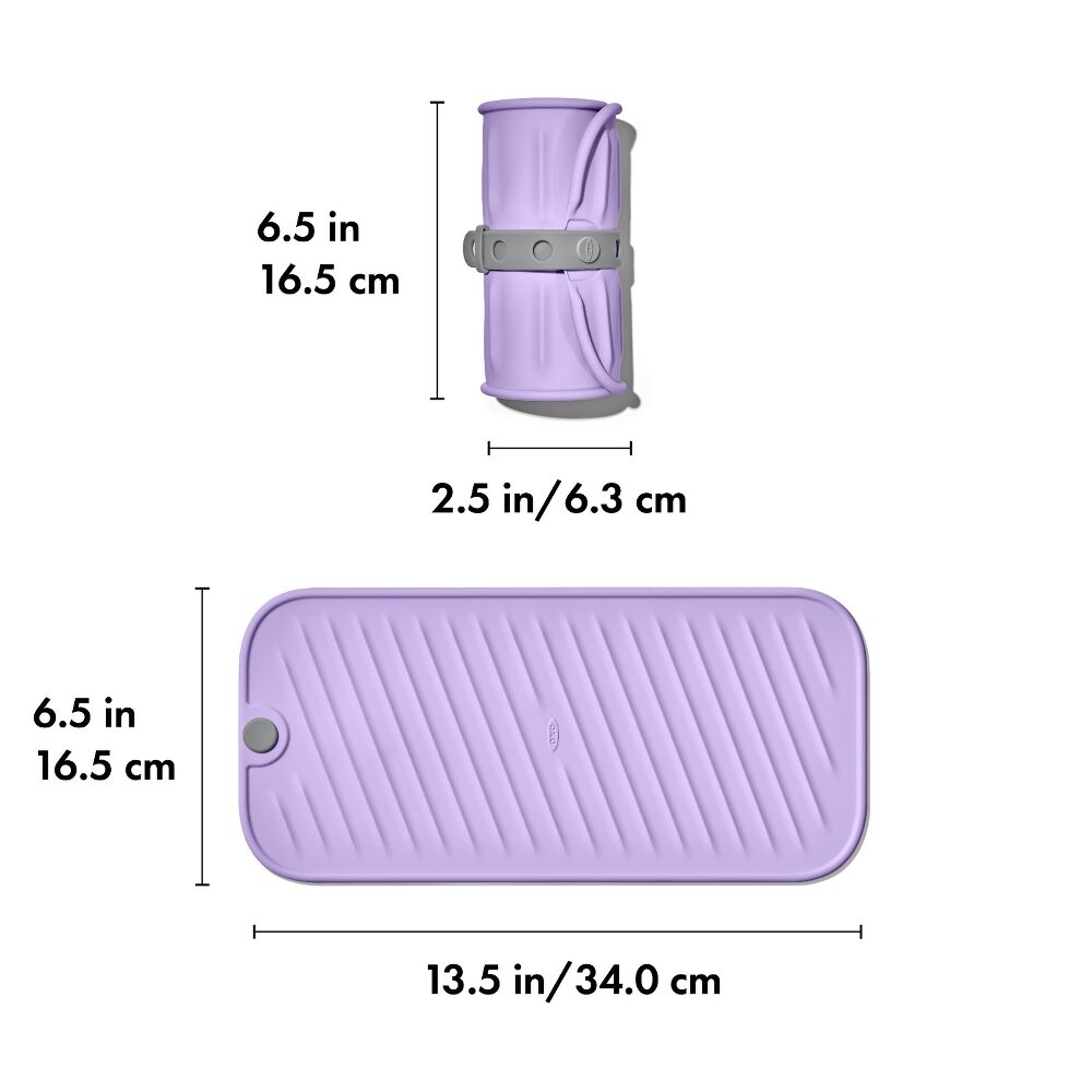 Hot Styling Tool Mat - Lavender L0