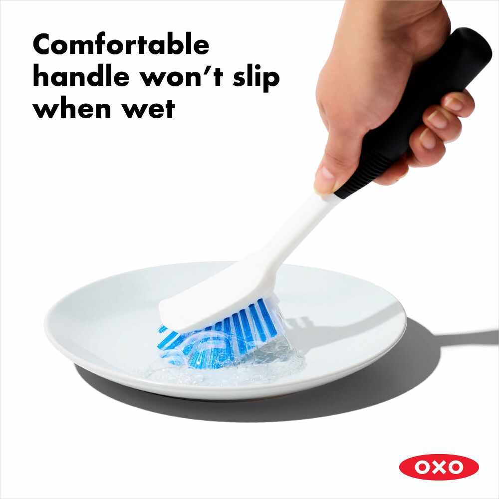 Dish Brush with Scraper H3