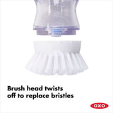 Soap Dispensing Palm Brush U2